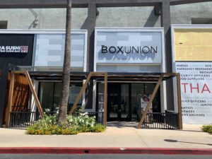 Entrance of BoxUnion Sherman Oaks