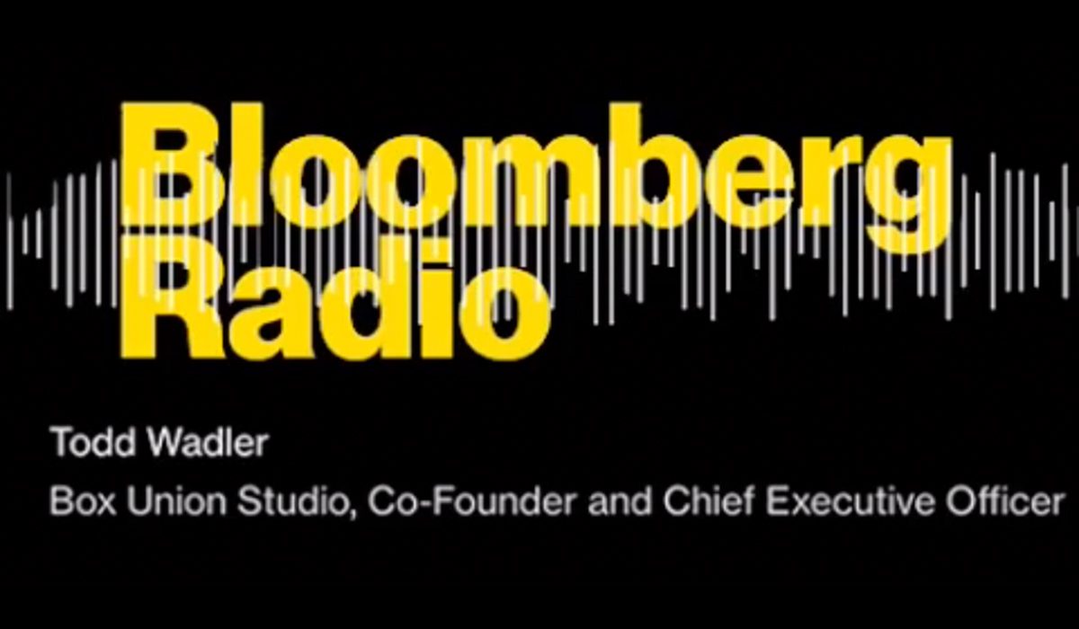 BLOOMBERG INTERVIEW WITH TODD WADLER